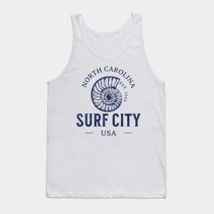 Surf City, NC Summertime Vacationing Seashell Tank Top